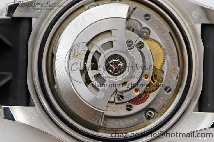 42mm Ceramic VR3235 Black on Strap Bezel 226659 1:1 TWA Oysterflex Best 3D Edition Yacht-Master 0226